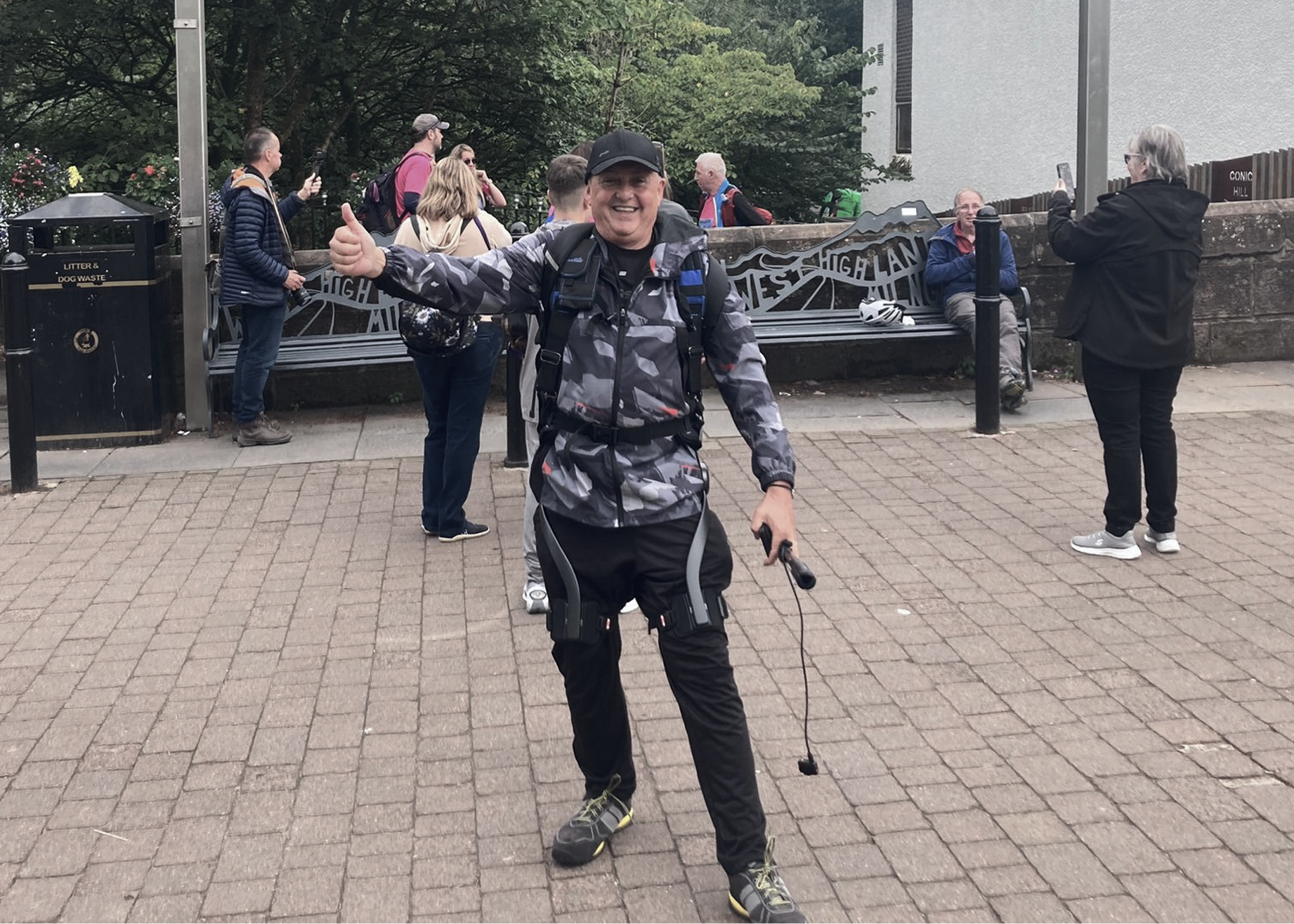 De "impossível" a imparável: a jornada de 160 quilômetros de Robert na West Highland Way
